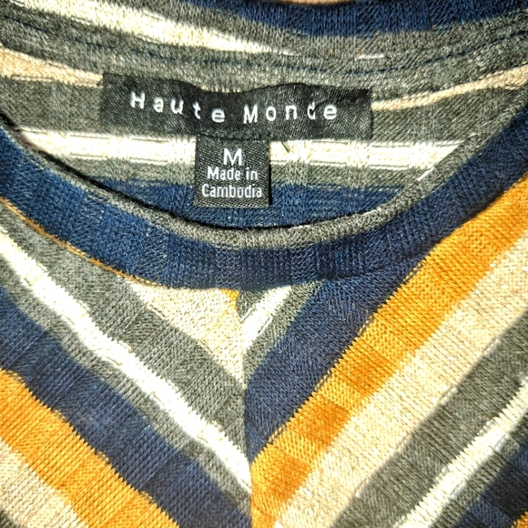 Multicolor striped top - Picture 4 of 7